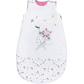 Saco de Dormir Gigoteuse de Algodón Blanco para Bebés 0-6 Meses