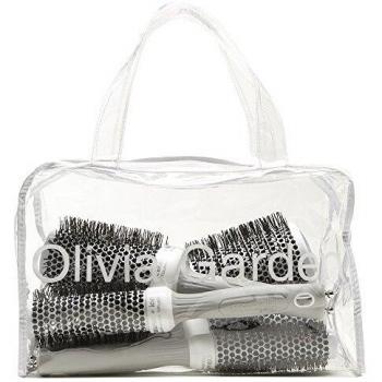 Olivia Garden Ceramic + Ion™ Cepillos Térmicos Redondos - Bolsa de 5 piezas