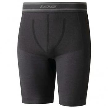 Pantalones Cortos Funcionales Lenz 6.0 Merino Unisex - Negro (L)