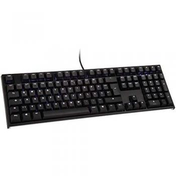 Teclado Gaming Ducky One 2 Retroiluminado PBT, MX Rojo, LED Blanco - Negro