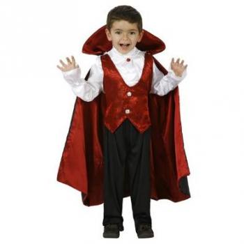 Disfraz Vampiro Infantil Talla 3-4 Años 95281 ATOSA Multicolor (3 Piezas)