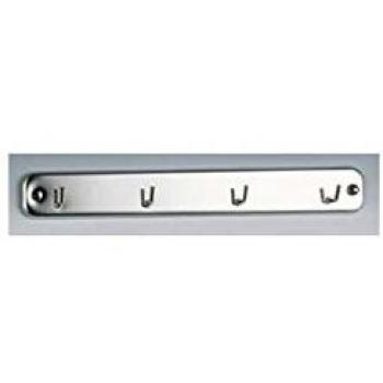 Inofix M57334 - Colgador cocina inox 4 ganchos