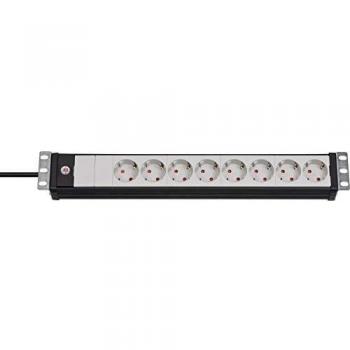 Brennenstuhl Premium-Line regleta de enchufes 19 para armario rack con 8 tomas de corriente