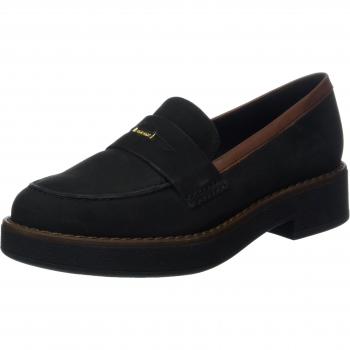 Geox D ADRYA E, Mocasines Mujer, Negro