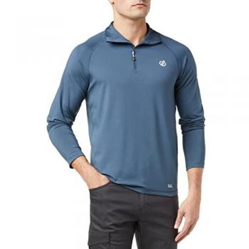 Forro Polar Hombre Dare2b Fuse Up II Core Stretch Gris 2XL, Secado Rápido, Tejido Reciclado, Ideal para Esquí y Senderismo
