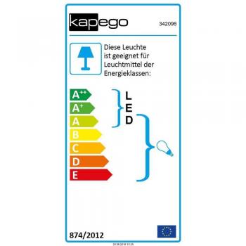Lámpara Colgante LED Pollux 1x GU10 35W Gris IP20