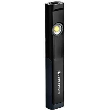 Lámpara de Inspección Recargable LED Lenser iW4R, 150 Lúmenes, IP54, Modo Flood-Spot, Soporte Magnético y USB