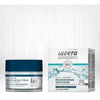 lavera Basis Sensitiv Regernerating Night Cream ∙ Vegan ✔ Organic Skin Care ✔ Natural & Innovative