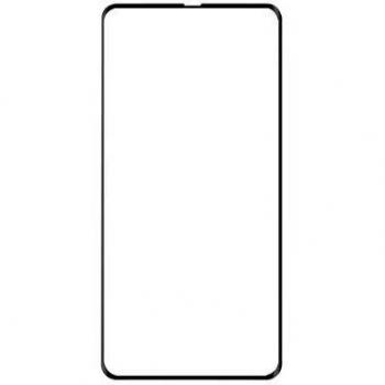 NEDIS Protector de Pantalla Protector de Pantalla de Vidrio para Samsung Galaxy S10 Lite / A91 | Cubierta Completa | Bordes 3D Curvados | Transparente/Negro Negro/Transparente