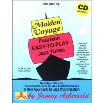 Maiden Voyage Vol. 54: Catorce Canciones de Jazz Fáciles de Tocar + CD Audio