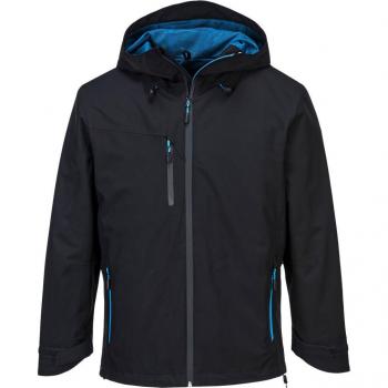 Chaqueta Shell Impermeable y Transpirable Bicolor Portwest S600 Negra Talla L