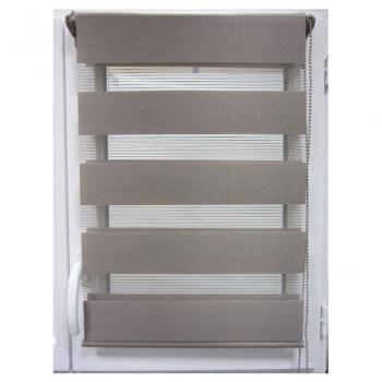 Estor enrollable doble 120x180 cm - Color topo