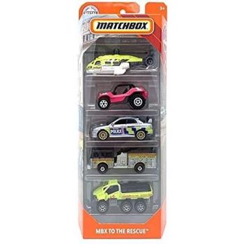 MATTEL GMBH Matchbox 0027084092950 - Juego de 5 cajas de regalo
