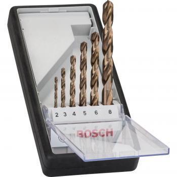 Bosch Set de Brocas para Metal Hss-co de 2-8mm, 6 Unidades