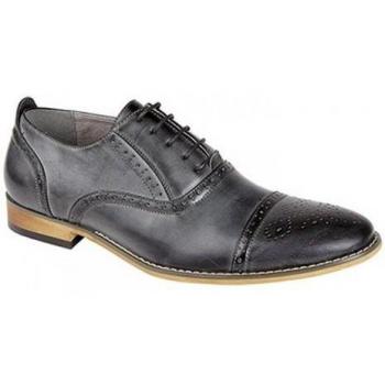 Goor Men's Capped Lace Oxford Brogue Shoes