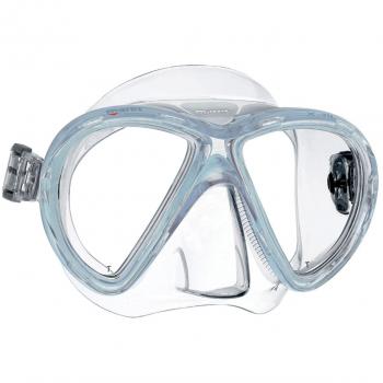 Mares X-VU - Gafas de buceo unisex, azul claro/transparente, talla BX