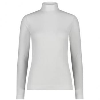 Camiseta Interior de Manga Larga Seamless Sweat para Mujer - Blanca - Talla 34/36