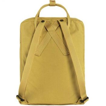 Fjällräven Classic Kanken Backpack Yellow Red, Unisex, One Size, 16 Litre Capacity
