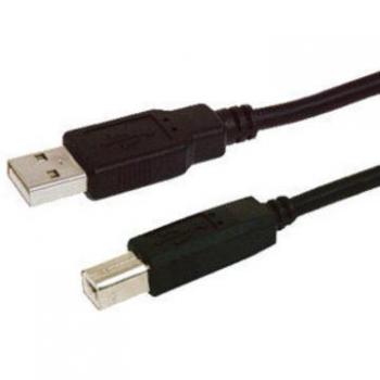 Cable USB 2.0 tipo A macho a B macho de 5 metros