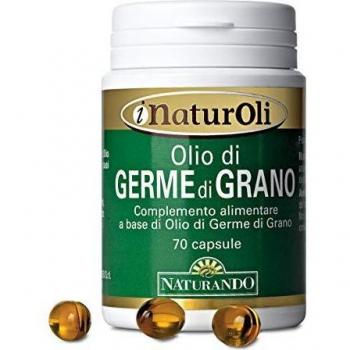 Naturando Aceite de germen de trigo 70 cápsulas blandas para el Metabolismo de los lípidos
