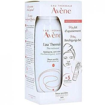 Avène Spray de agua termal + 5 mascarillas, 150 ml