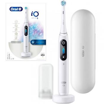 Oral-B iO8 Electric Toothbrush White Alabaster 1 pc