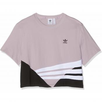 Adidas Crop tee Camiseta, Mujer, vissua/Negro, 36