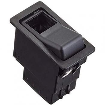 HELLA Interruptor de luz tablero para tractores 1 posición, 24V, Var. equipamiento: I-0, Número de conexiones: 9, Montaje con función de confort - 6HH004570-481