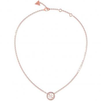 Collar Guess Life in 4G de Acero Dorado JUBN02141JWRGT-U