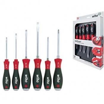 WIHA 530ZK6 DYI, Negro, Schlitz/PZ mit Schlagkappe, Set de 6 Piezas