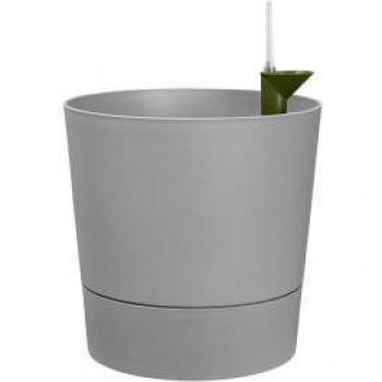 Maceta Elho Greensense Aqua Care Redondo 35 cm, Cemento Claro