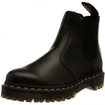 Dr. Martens 2976 Bex Black Smooth Chelsea Boots for Women, Size 7 US / 37 EU