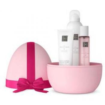 Ritual Of Sakura Easter Gift Set 2024 - Edición Especial de Pascua con Espuma de Ducha, Loción para Manos y Niebla Perfumada