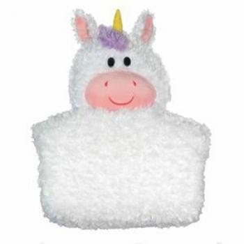 Cojín Unicornio Dormi Locos - Almohada Pequeña Unicornio Blanco