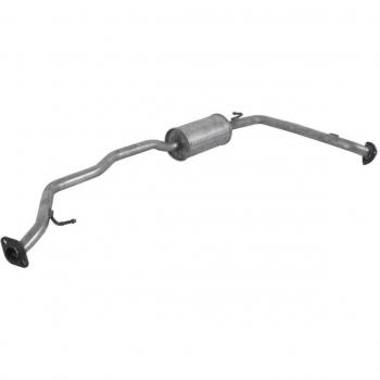 Silenciador central e intermedio 4MAX 0219-01-09122 y 0219-01-09122P, compatible con vehículos de diversas marcas, fabricado en acero inoxidable para mayor durabilidad, diseño que reduce el