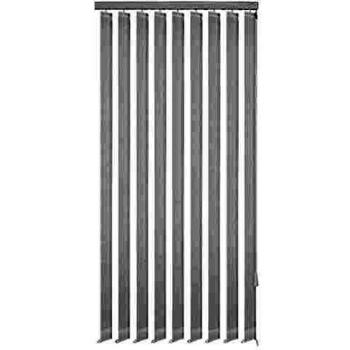 vidaXL Persiana vertical tela blanca 150x180 cm