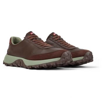 CAMPER Drift Trail VIBRAM - Sneakers for Men - Burgundy, size 39, Smooth leather