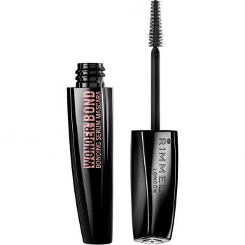 Rimmel Wonder Bond Volumising and Lengthening Mascara to Support Eyelash Growth Shade Black 11 ml