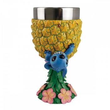 Enesco Disney Showcase Lilo & Stitch Pineapple Figural Goblet 7.09 Inch