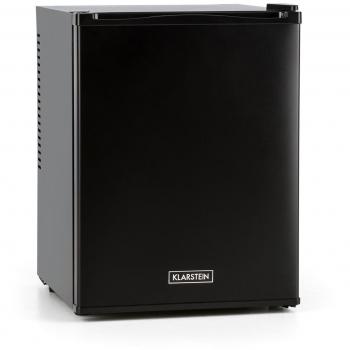 Klarstein Happy Hour • Minibar • Mini nevera • Nevera para bebidas • Clase A+ • 32 Litros • aprox. 40 x 54 x 43 cm • Silenciosa: emite sonido muy bajo • 2 Baldas • Regulable a 5 temperaturas • Negro