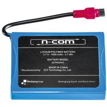 Batería Intercomunicador N-Com 06 para cascos Nolan, recargable, compatible con sistemas de intercomunicación, capacidad de larga duración y fácil instalación
