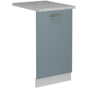 Tapa del Lavavajillas R-Line 45 cm Gris Azulado con Acabado en Mármol