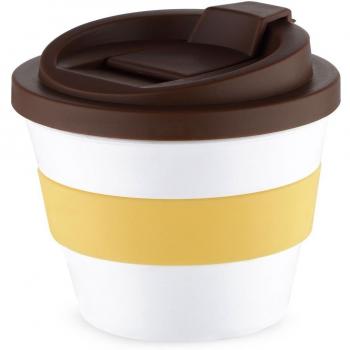 Chef Sauce Vaso café con Tapa Multicolor, 250 ml, 1 Unidad