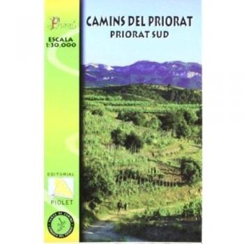Mapa Priorat Sud. Xarxa De Camins