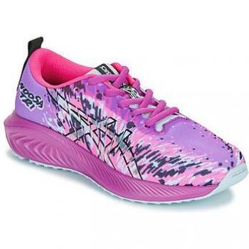 Asics Zapatillas de running GEL-NOOSA TRI 16 GS para niña, modelo 1014A346-500, color rosa/violeta