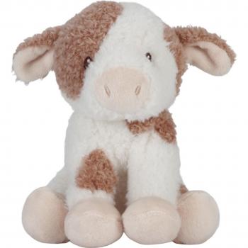 Peluche Vaca Little Farm de 17cm con diseño adorable