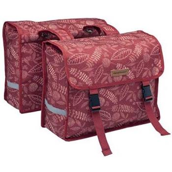 New Looxs Fiori Double Bolsillo Doble, Forest Red, 30 litros