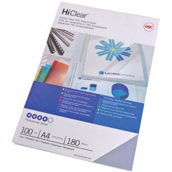 GBC CE011580E - Portada de encuadernación PVC transparente DIN A4 150 micras