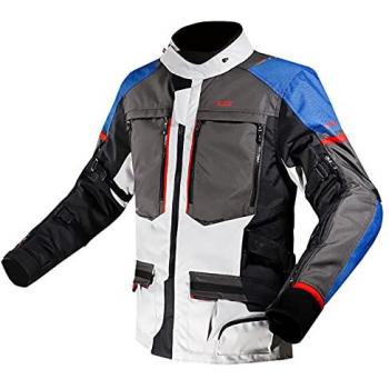 Chaqueta Textil de Moto LS2 Norway - Impermeable, Resistente al Agua, Talla XL
