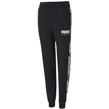 PUMA Alpha Sweat Pants TR Cl B Chándal, Niños, Black, 140